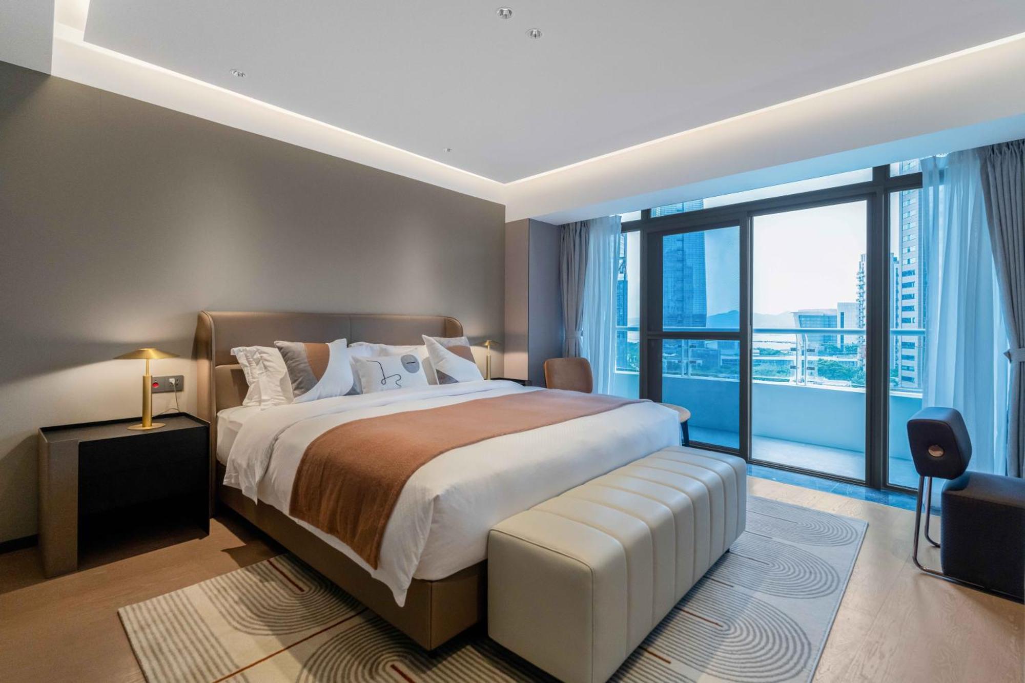 Cm+ Service Apartment Shenzhen Taige Exteriör bild