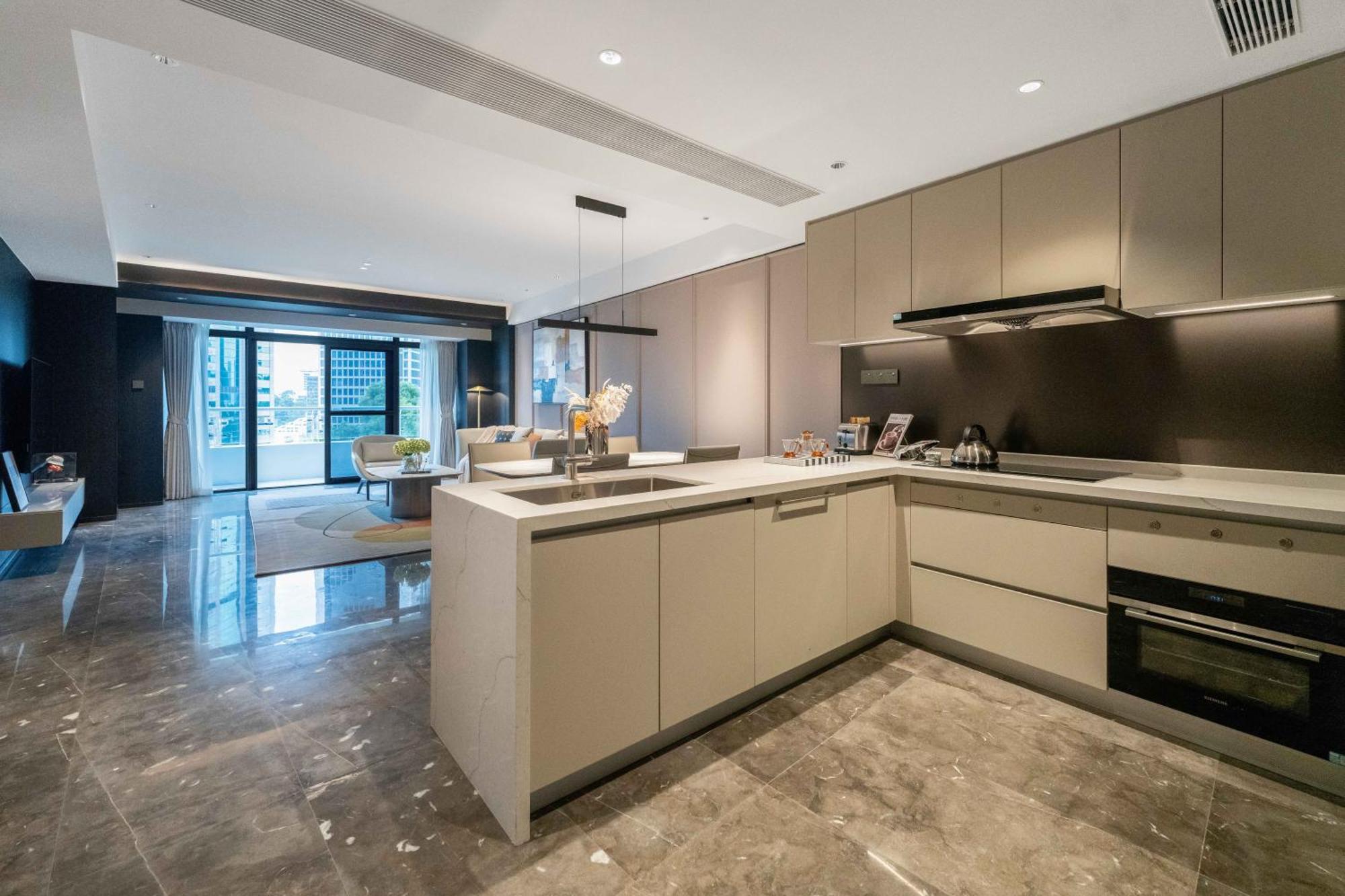 Cm+ Service Apartment Shenzhen Taige Exteriör bild