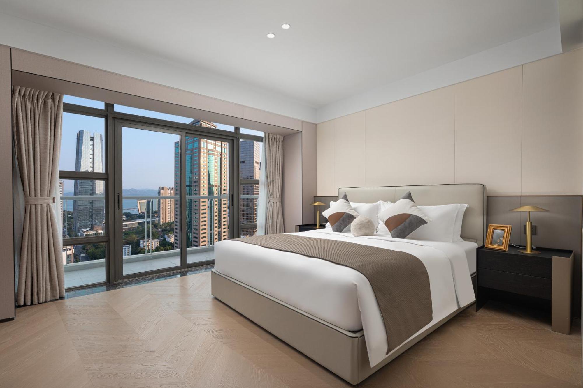 Cm+ Service Apartment Shenzhen Taige Exteriör bild