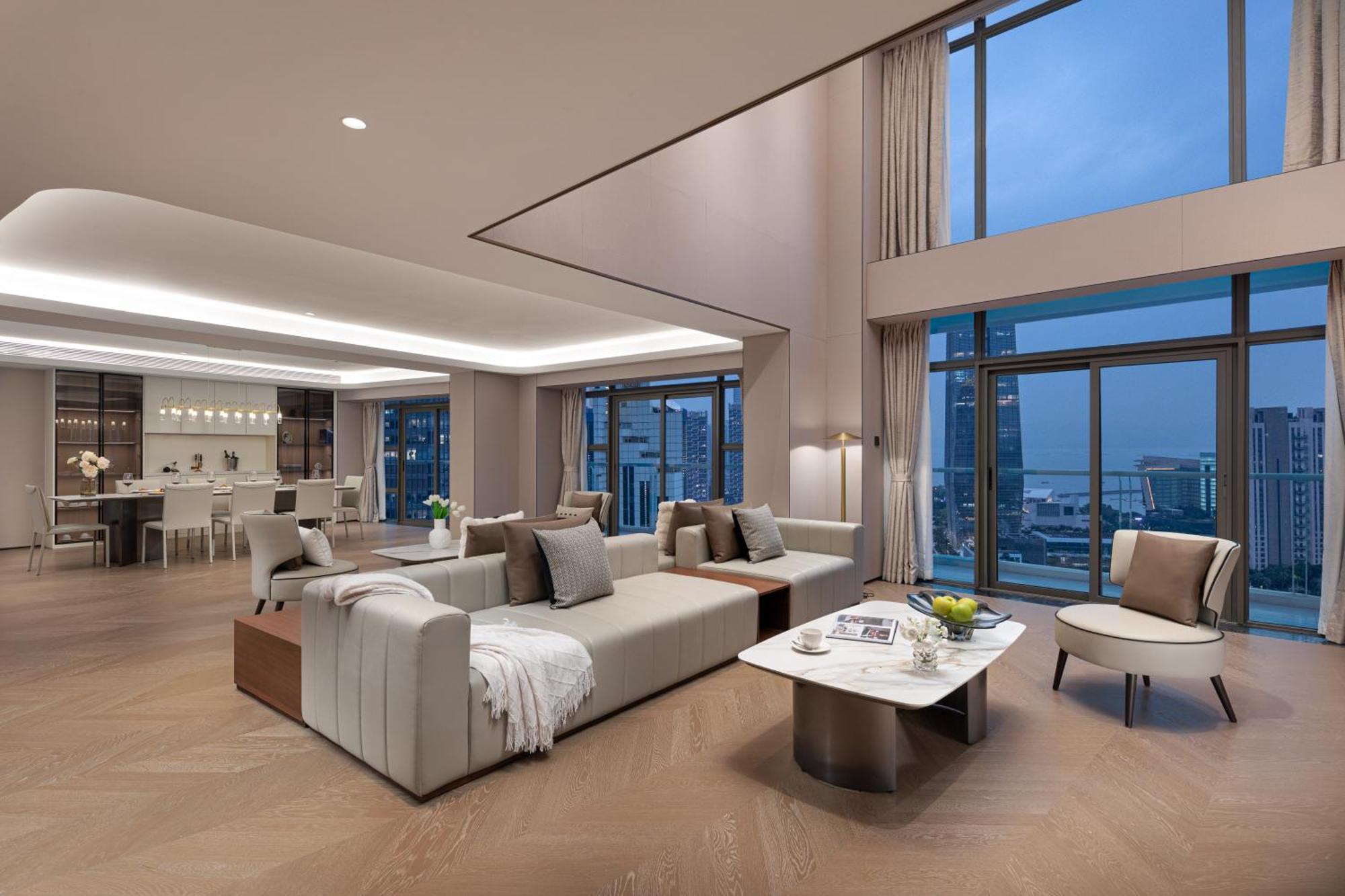 Cm+ Service Apartment Shenzhen Taige Exteriör bild